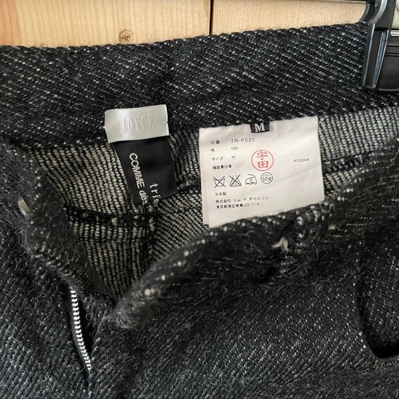 Comme Des Garcon CDG Joyce Tricot Wool Pants Med - Picture 2 of 13